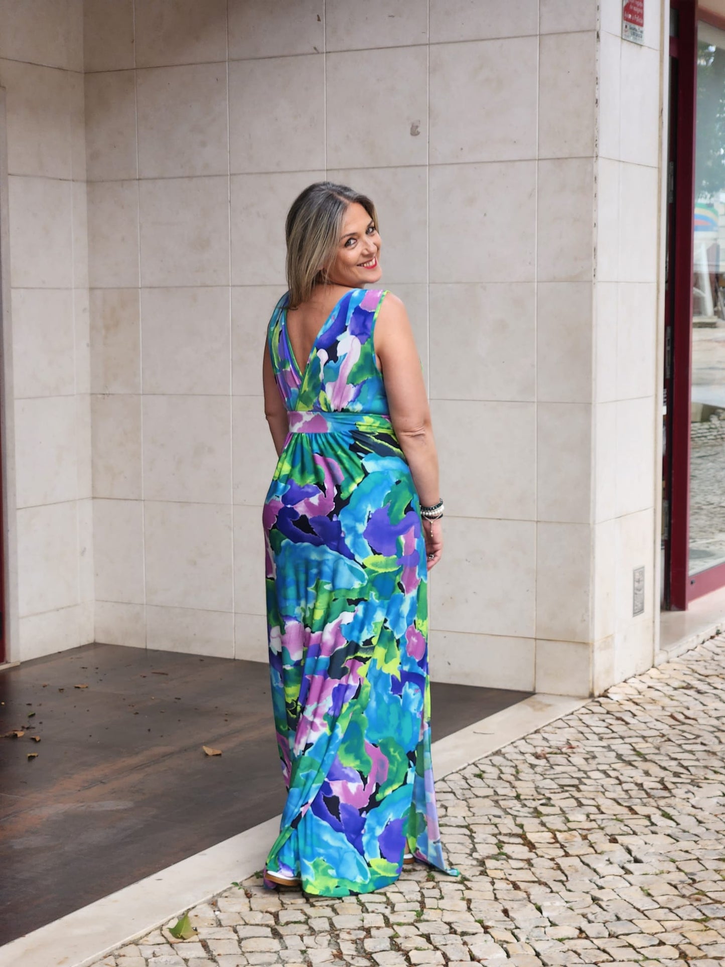 VESTIDO ESTAMPADO FLY GIRL