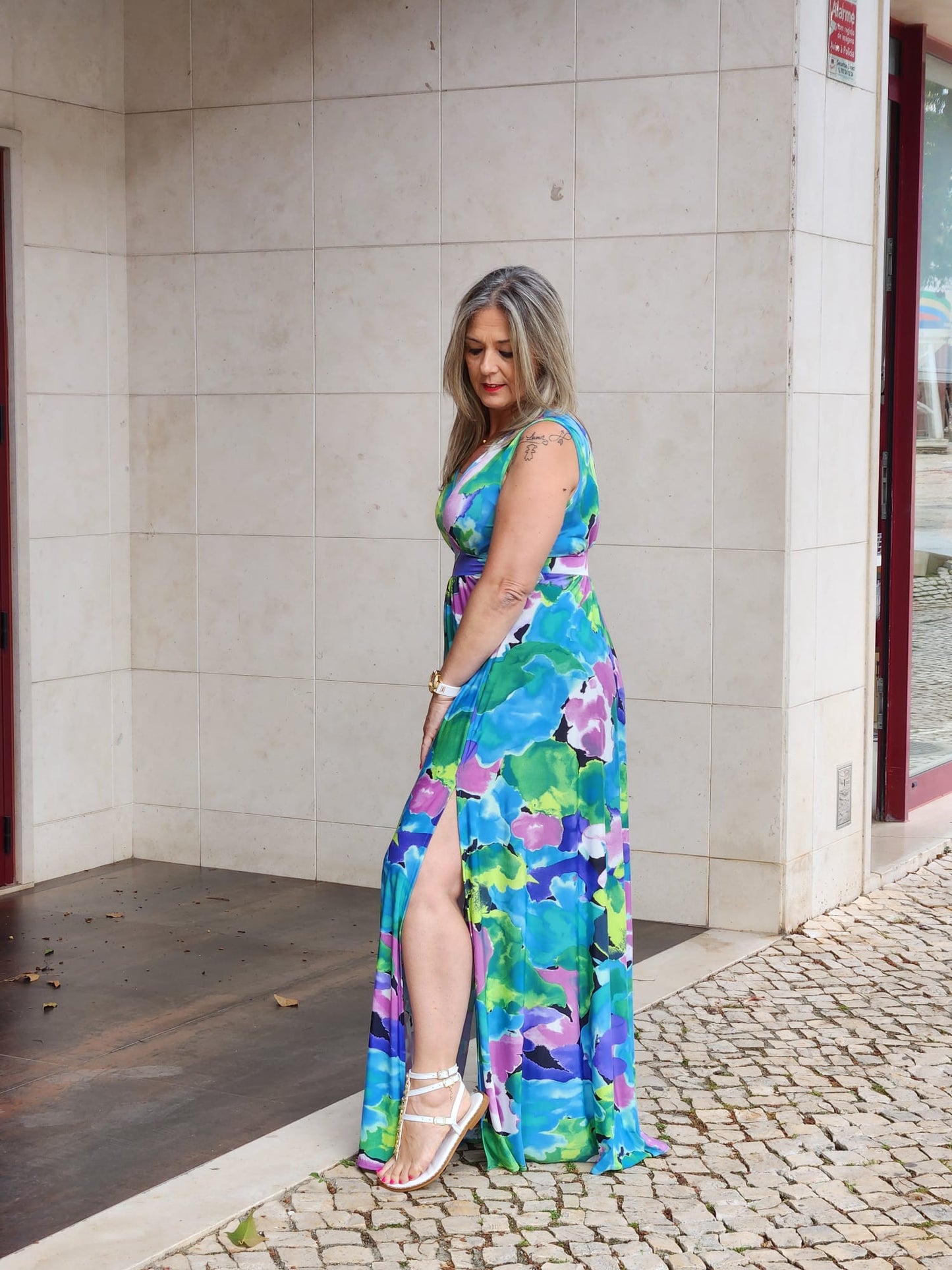 VESTIDO ESTAMPADO FLY GIRL