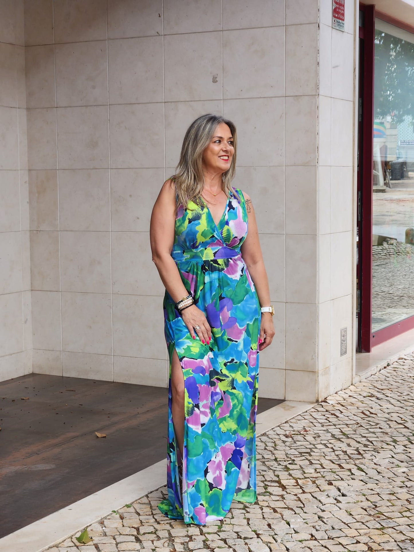 VESTIDO ESTAMPADO FLY GIRL