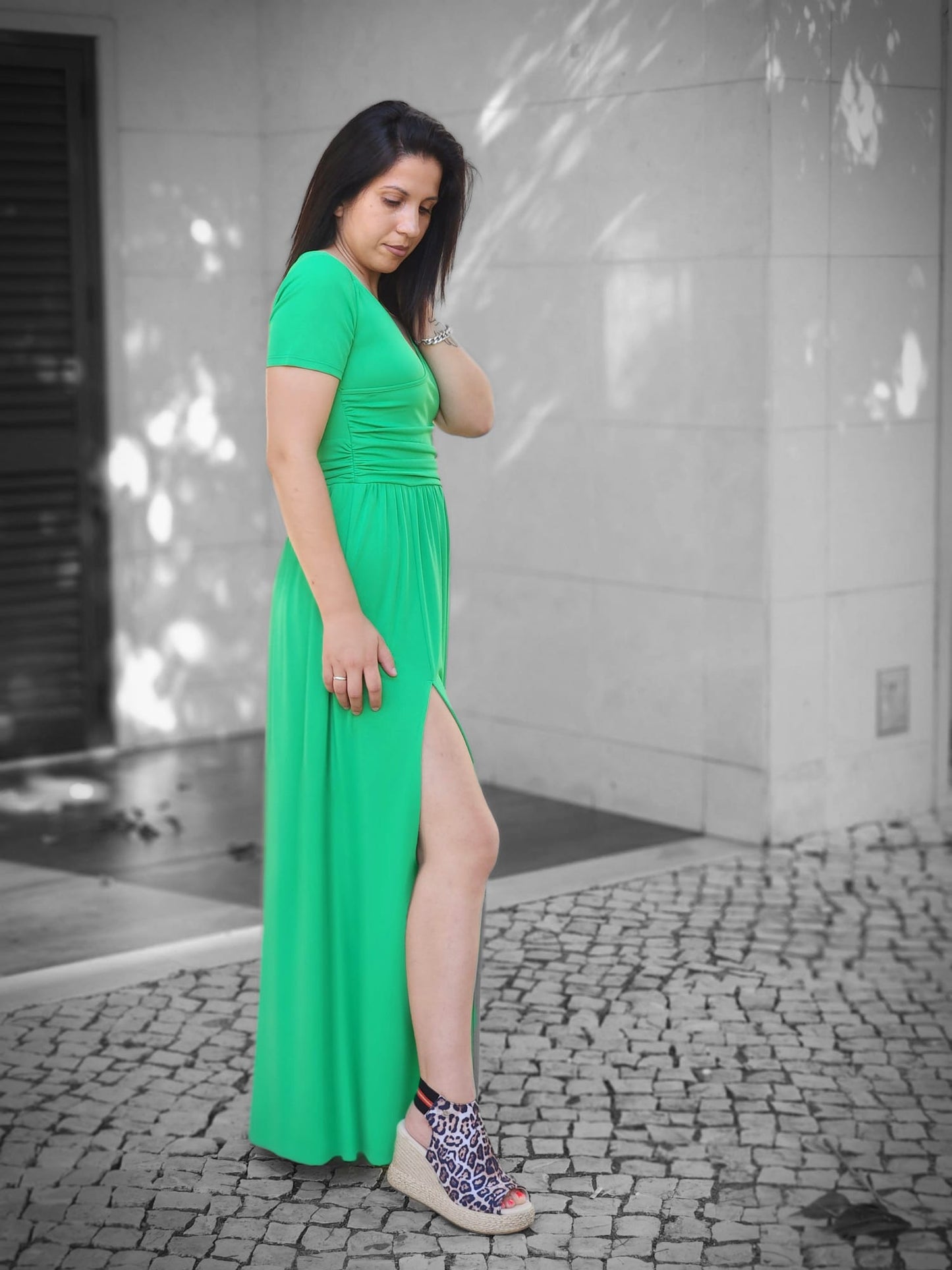 VESTIDO TRAÇADO FLY GIRL