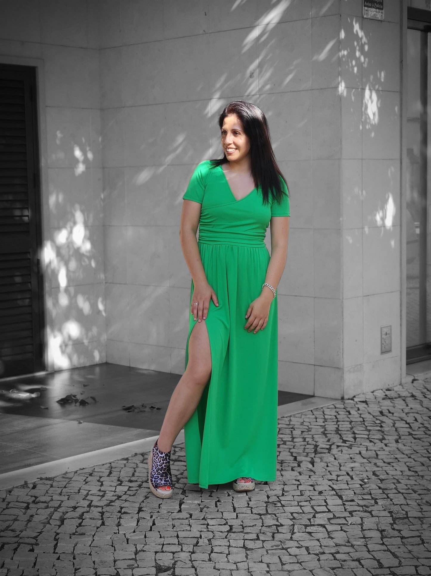 VESTIDO TRAÇADO FLY GIRL