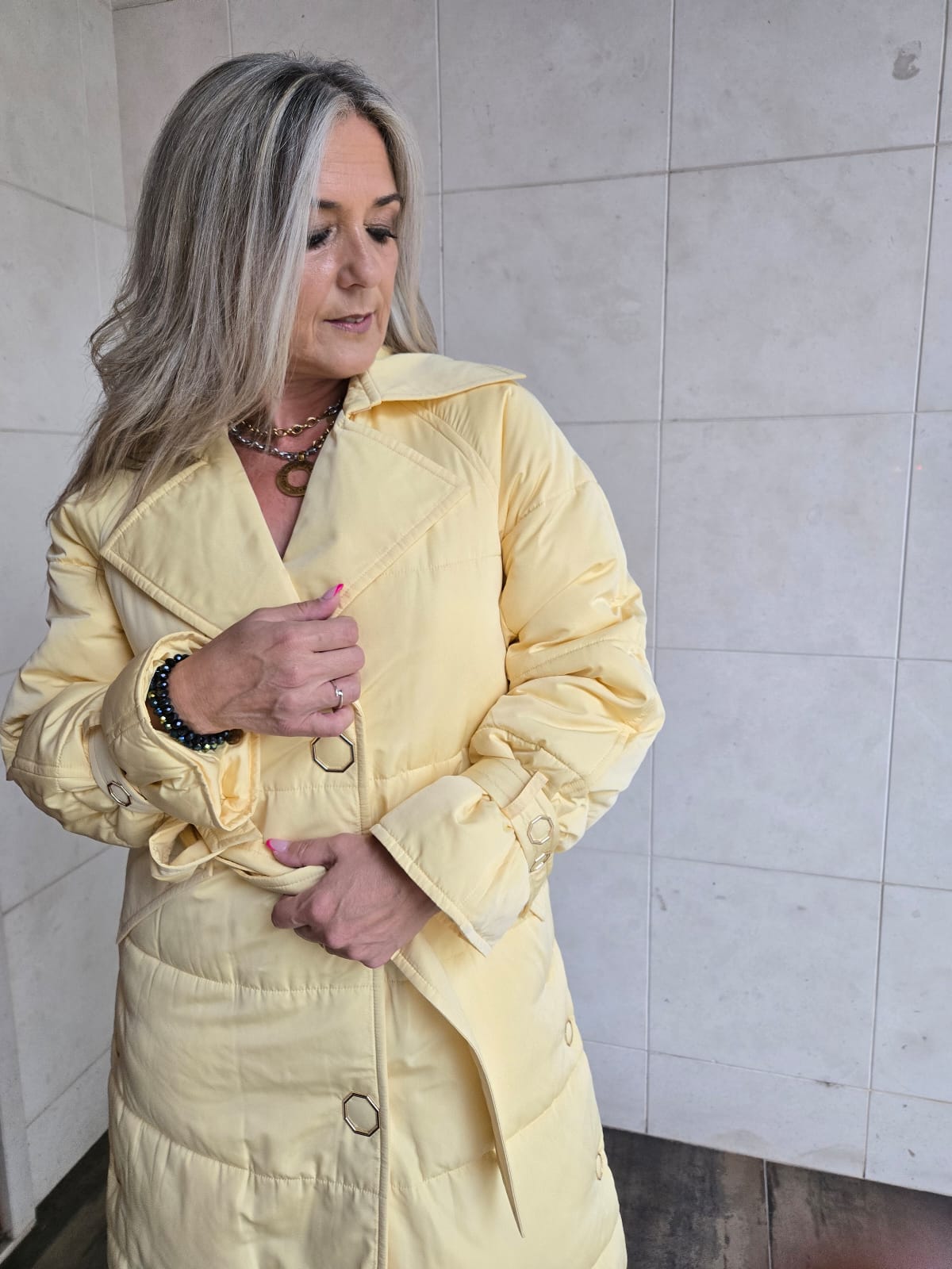 TRENCH COAT ACOLCHOADA KOCCA