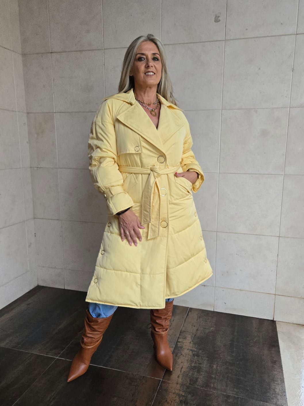 TRENCH COAT ACOLCHOADA KOCCA