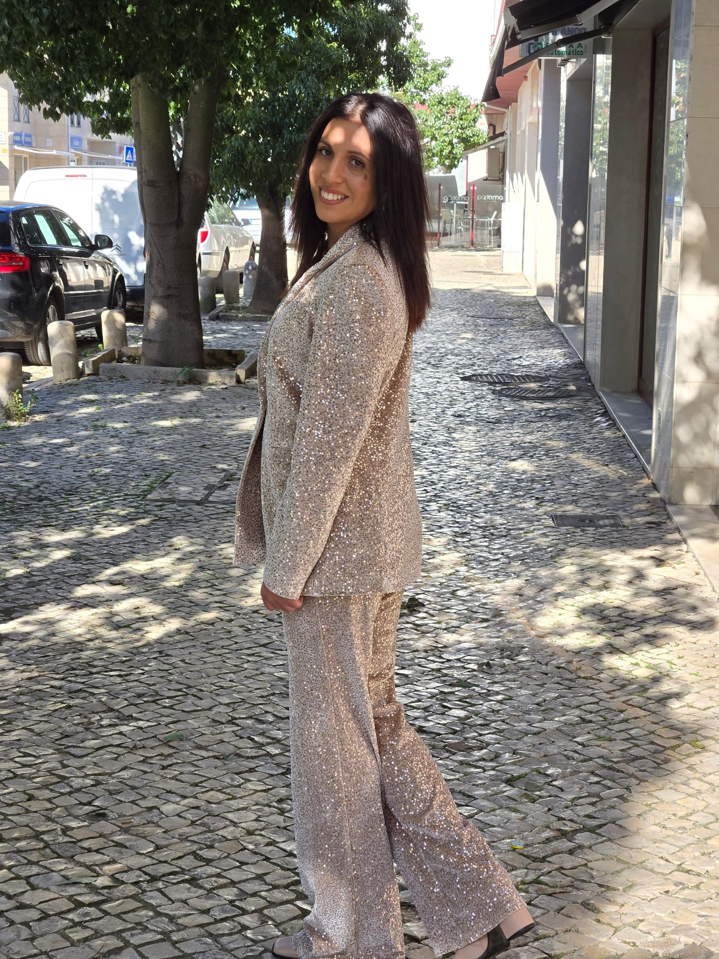 BLAZER EM LANTEJOULAS FLY GIRL