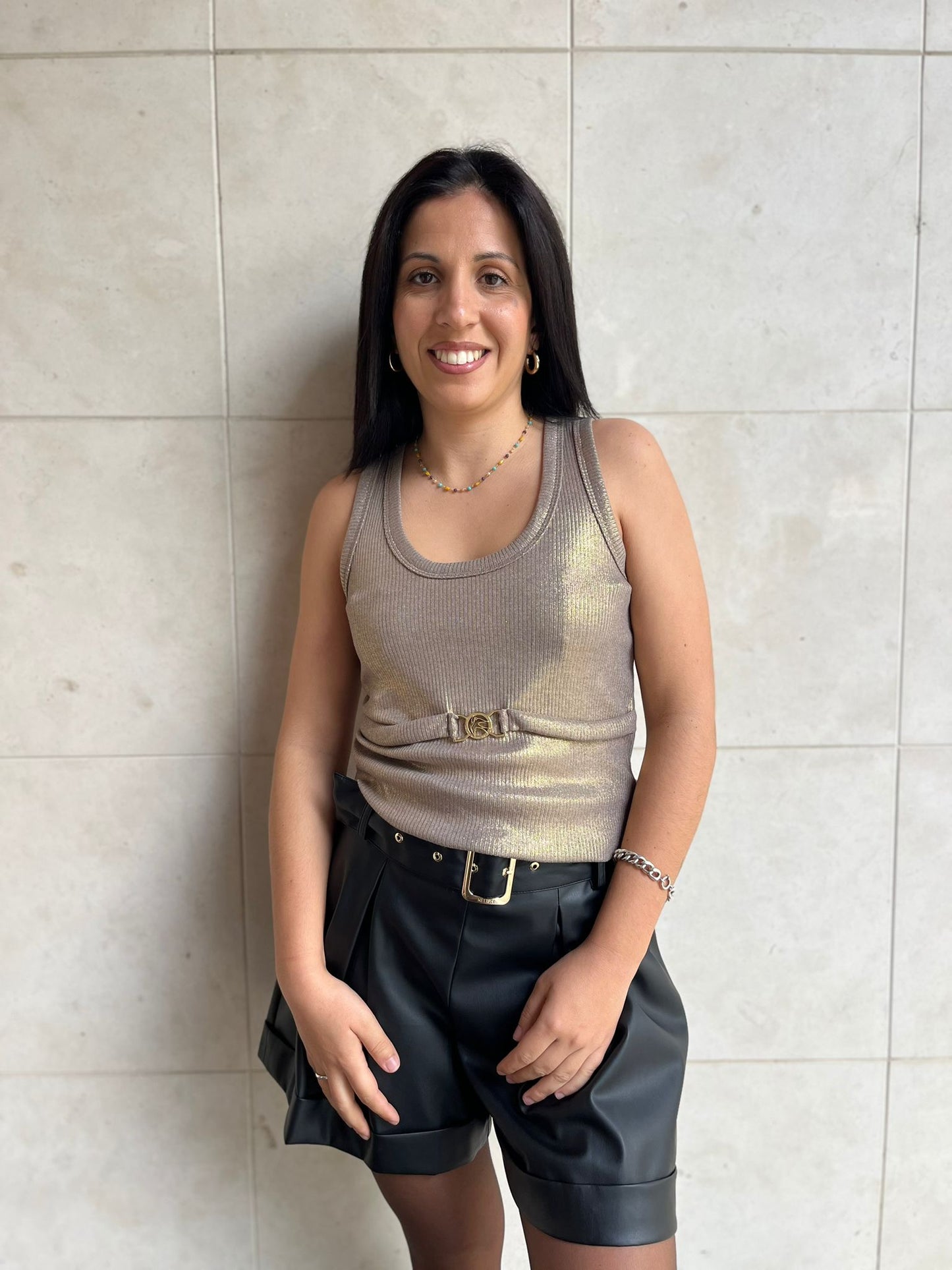 TOP CANELADO SWALLOW