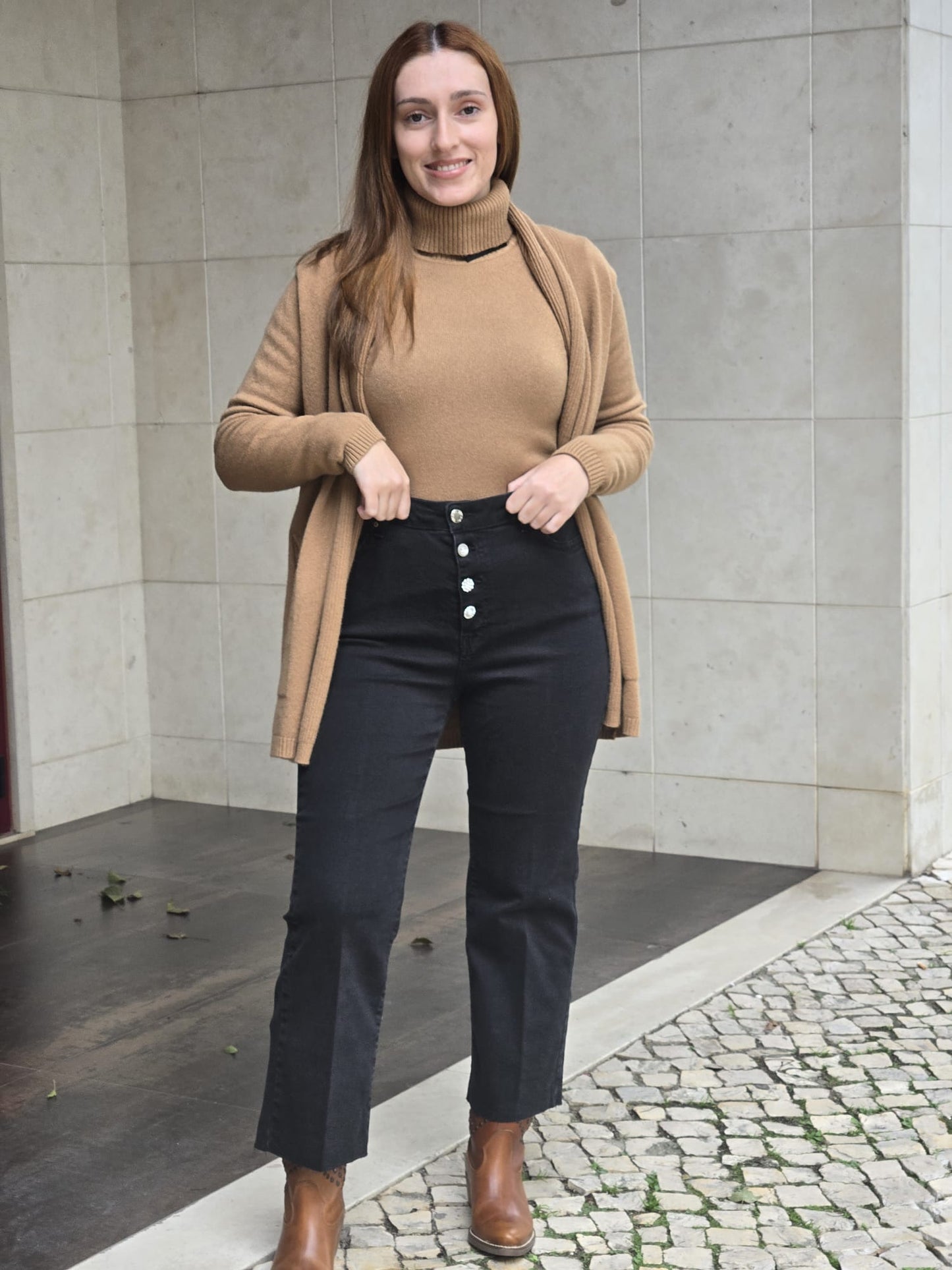 CALÇAS CROPPED FLY GIRL