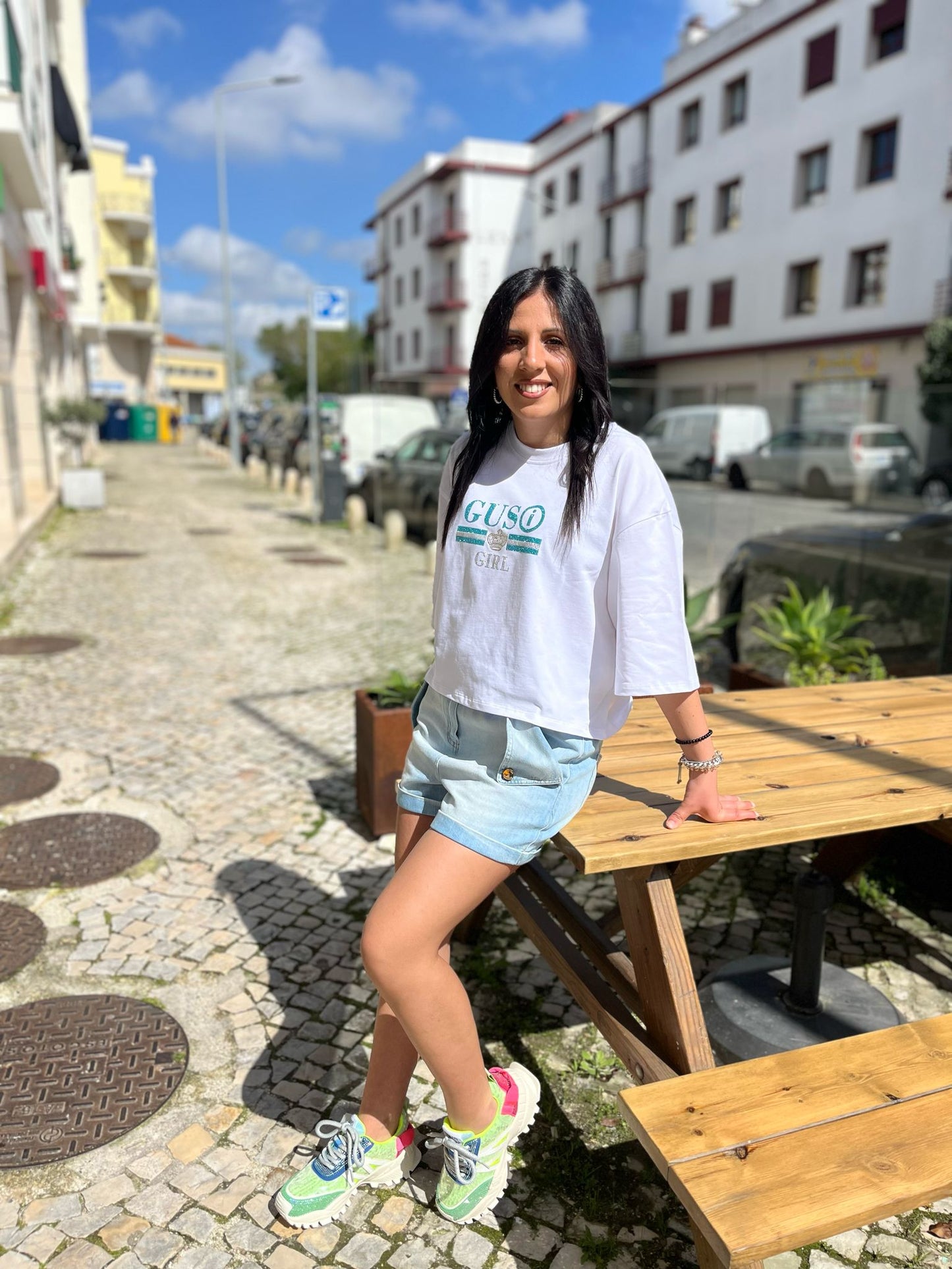 T-SHIRT ESTAMPADA GUSI