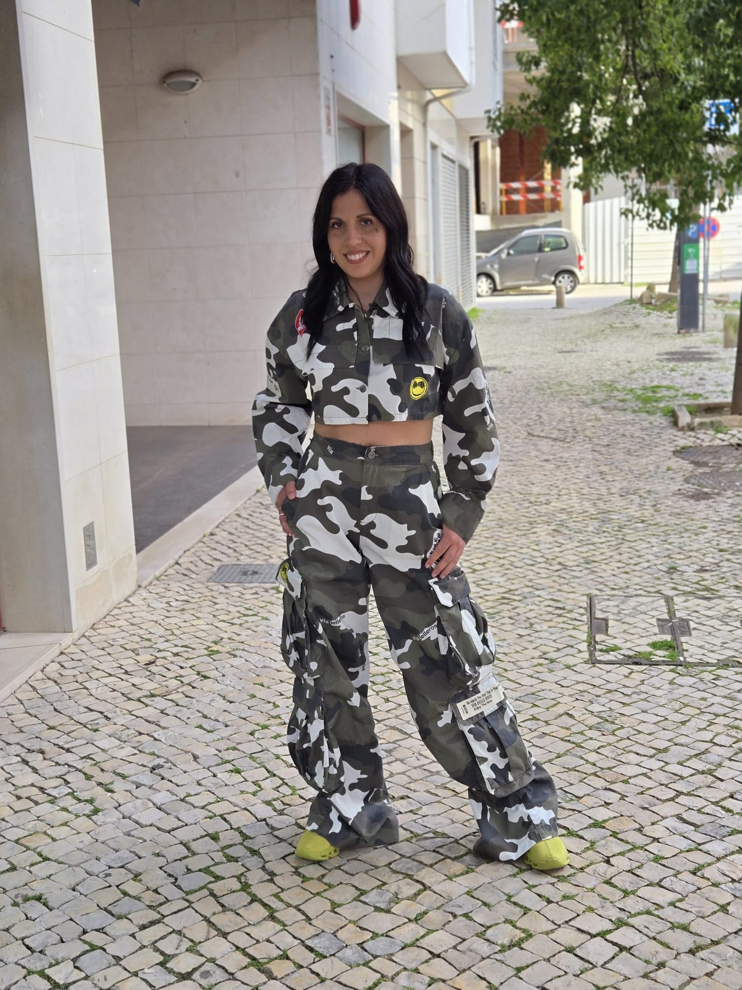 CASACO CURTO ESTAMPADO VDR