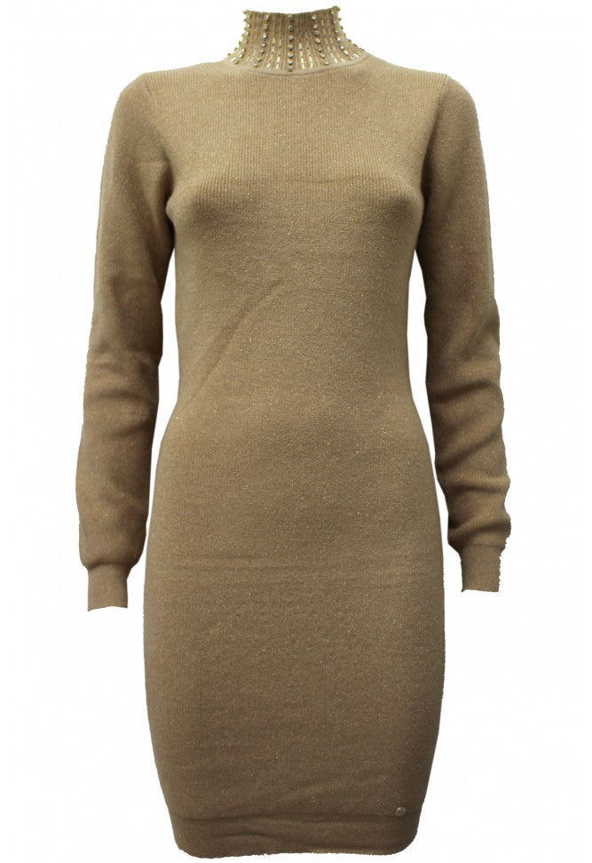 FLY GIRL GLITTER COLLAR DRESS
