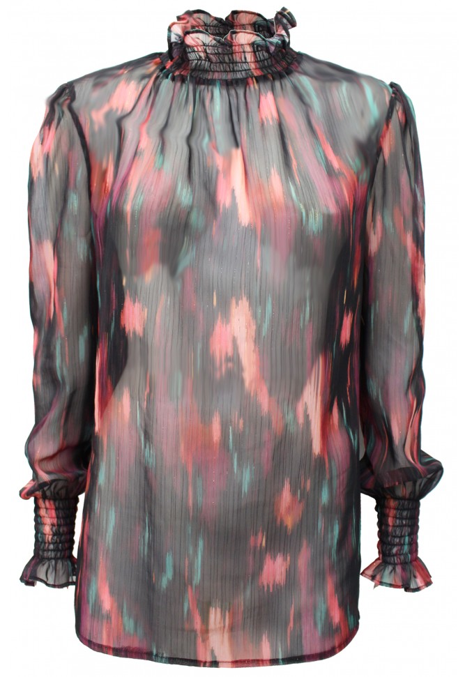 ORGANZA FLY GIRL TRANSPARENT BLOUSE