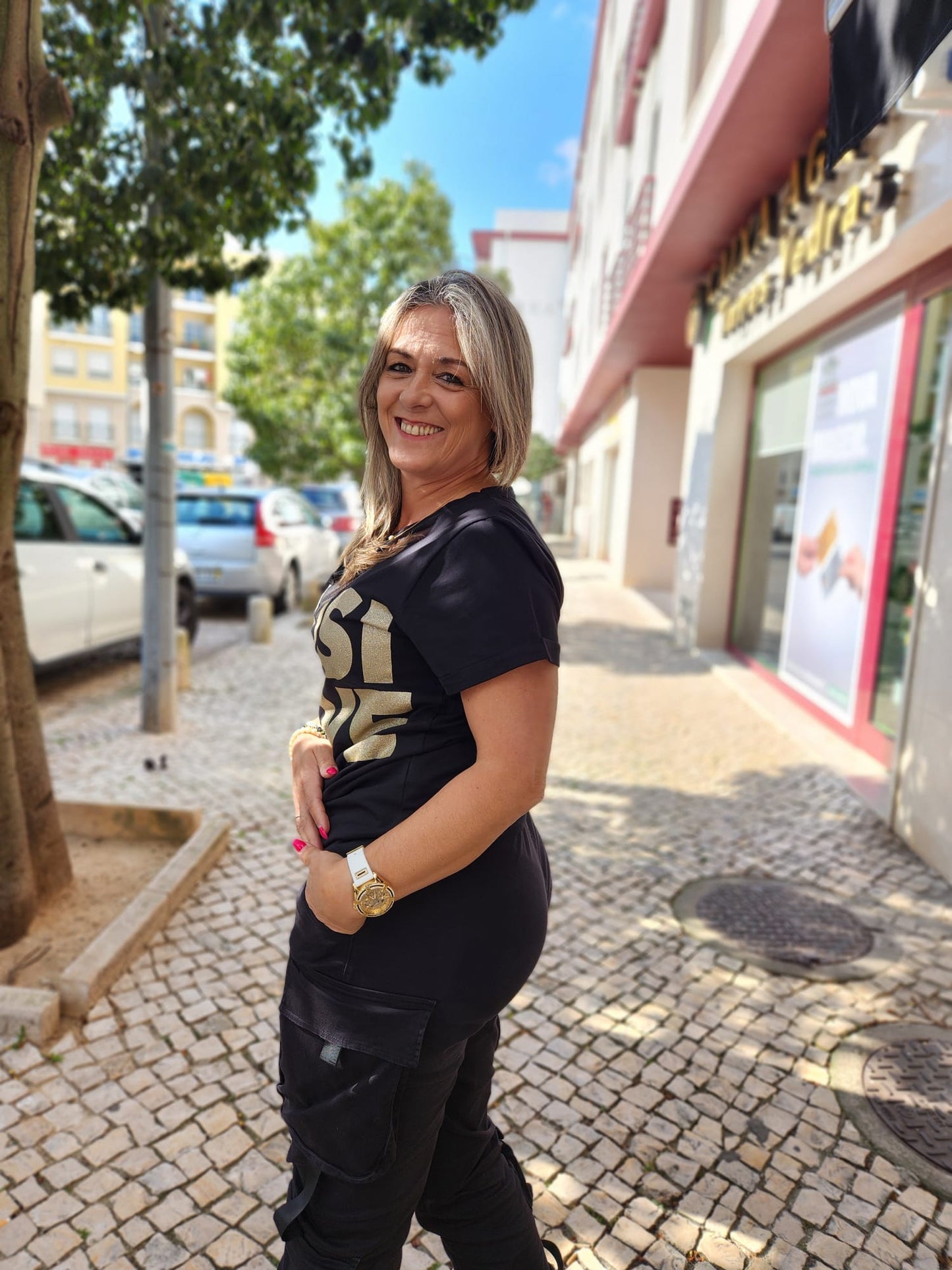 T-SHIRT GLITTER GUSI