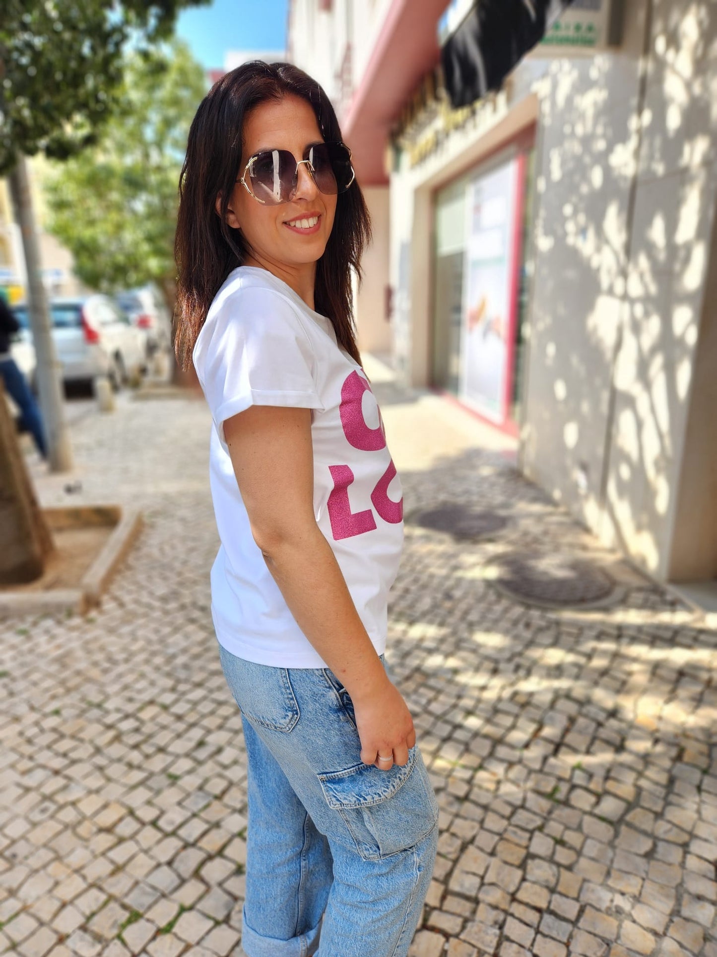 T-SHIRT GLITTER GUSI