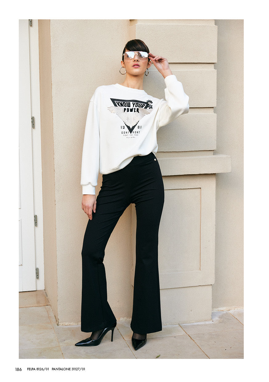 SWEATSHIRT ESTAMPADA FLY GIRL