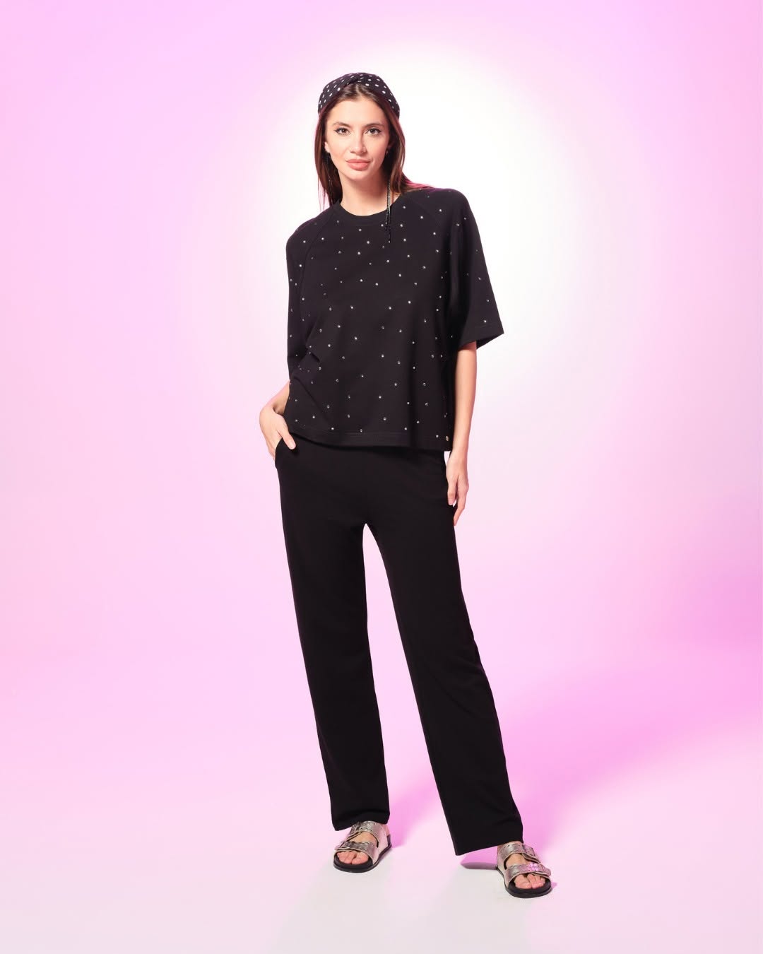 T-SHIRT COM BRILHOS GUSI