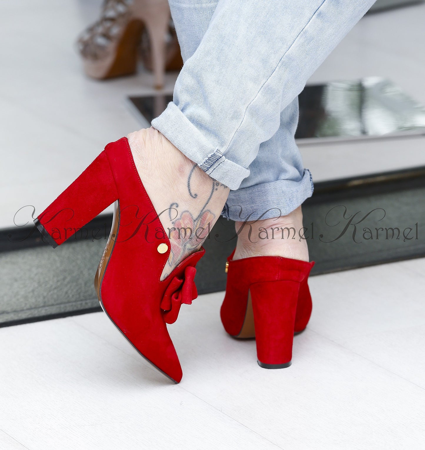 RUIKA SUEDE MULES