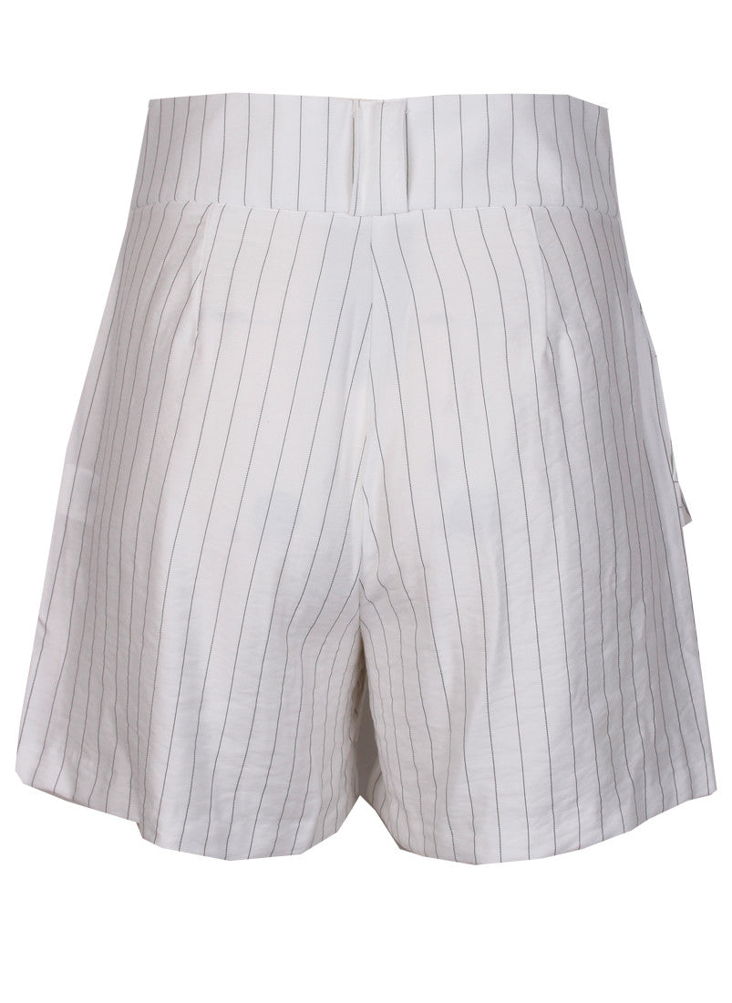 SHORT RAYÉ AVEC POCHES SAHOCO