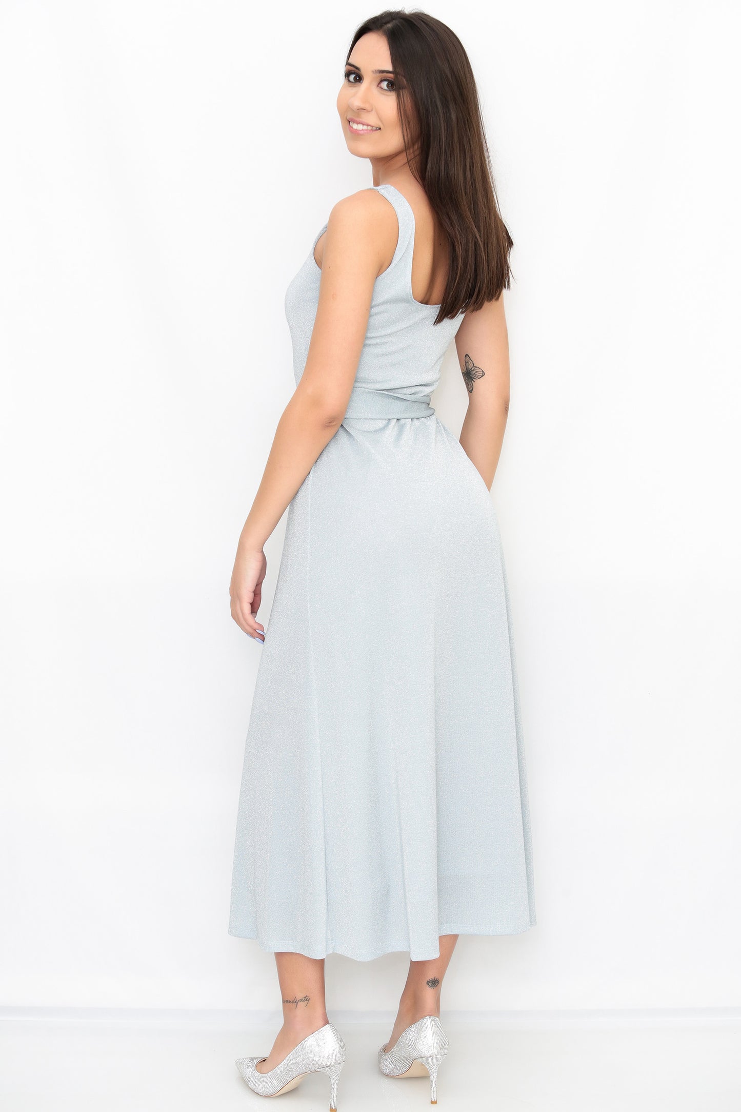 ROBE MAXI EN LUREX ACCESS