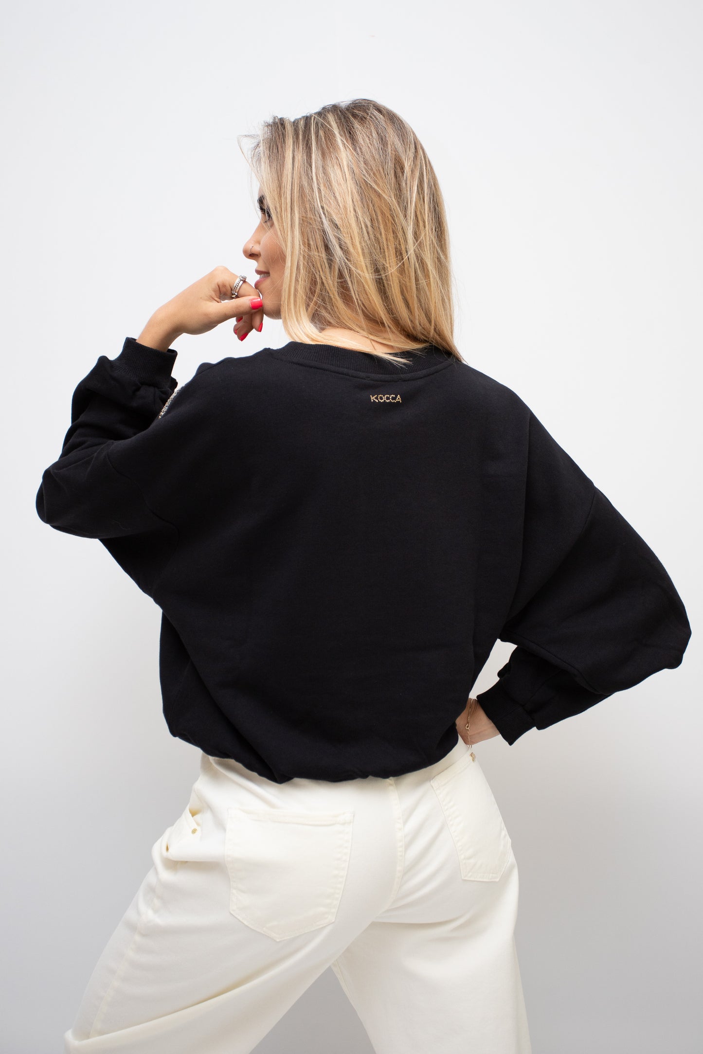 KOCCA STAR EFFECT SWEATSHIRT