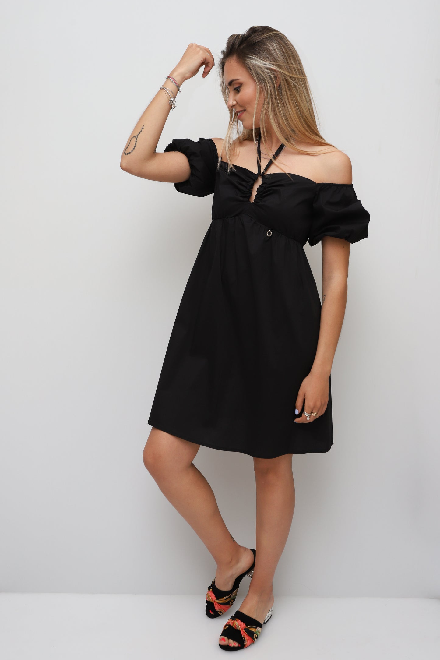 VESTIDO ALÇAS CRUZADAS RELISH
