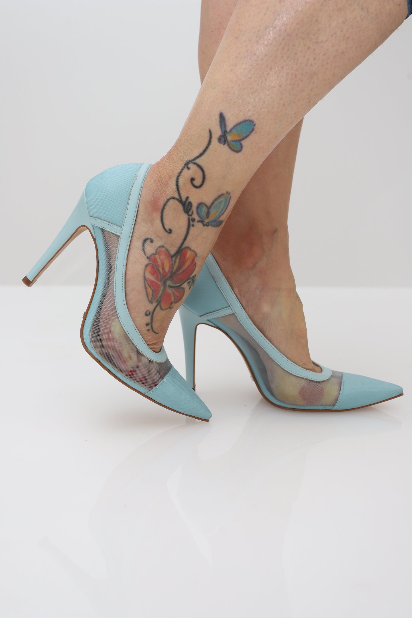 STILETTOS COM REDE CECCONELLO