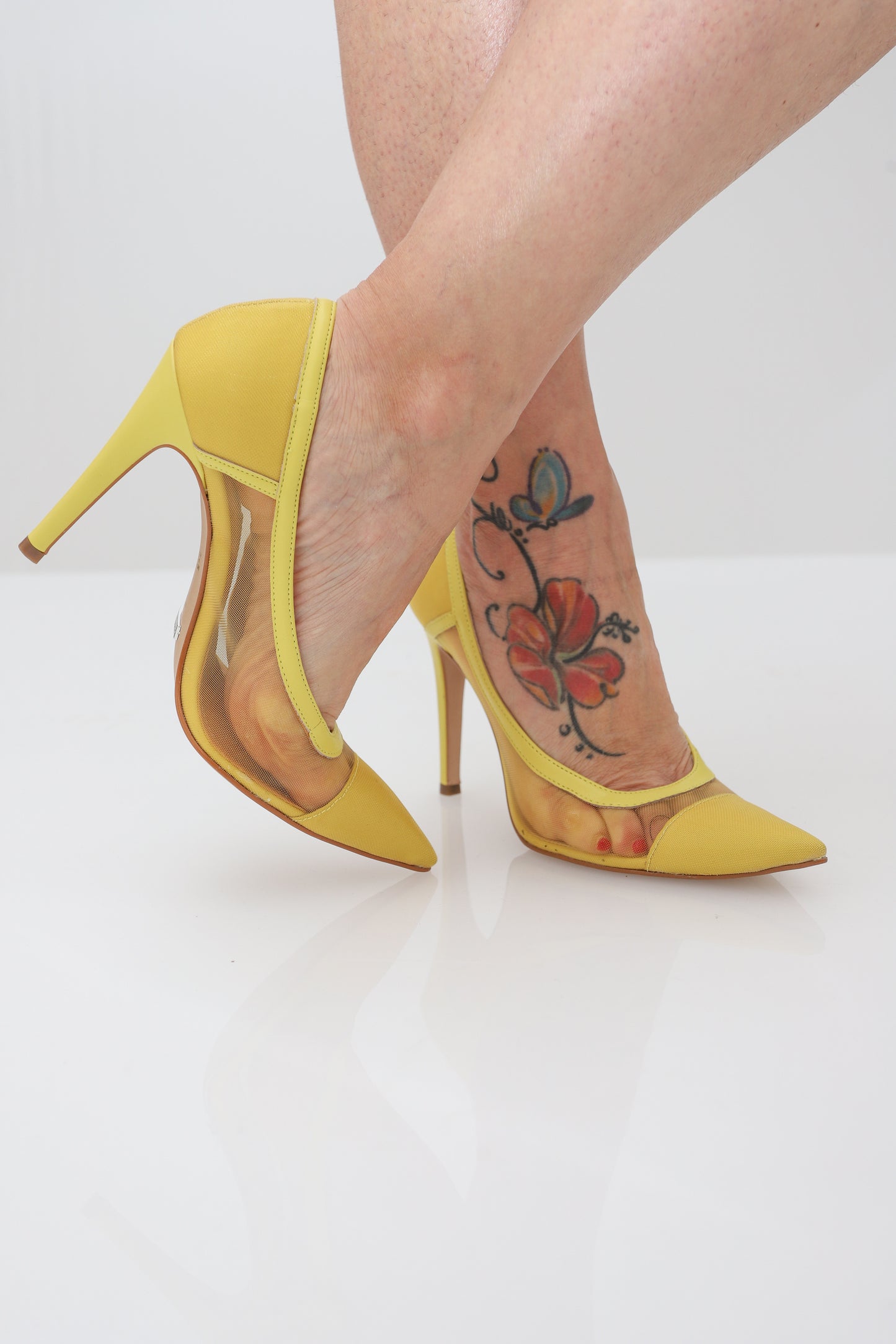 STILETTOS COM REDE CECCONELLO