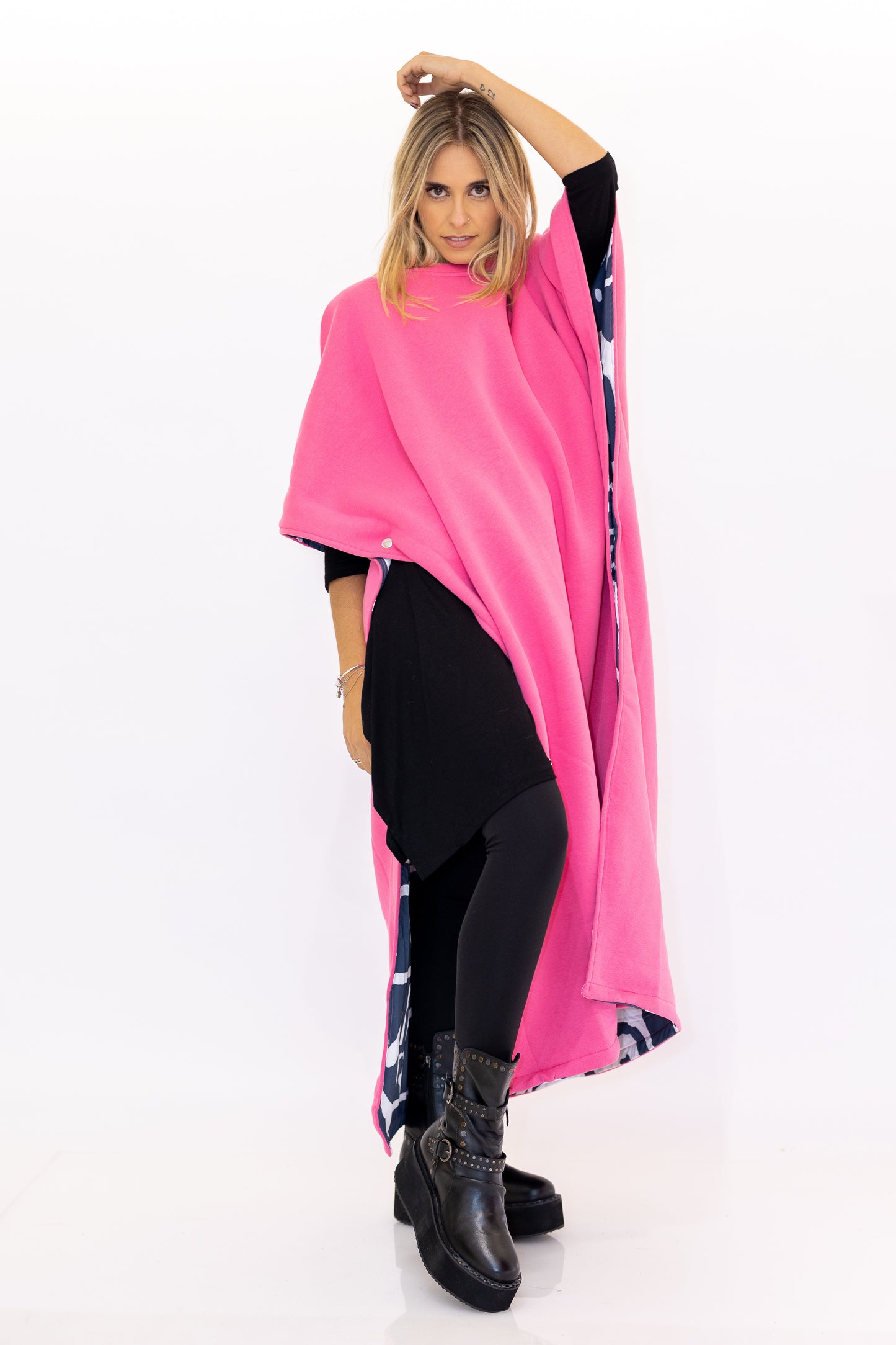 MAXI PONCHO AVEC RESSORTS VDR