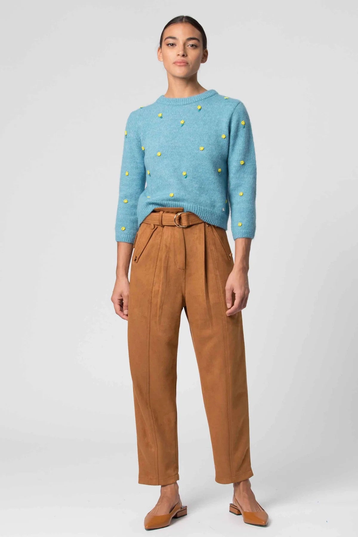 CALÇA DE CAMURÇA SINTÉTICA KOCCA
