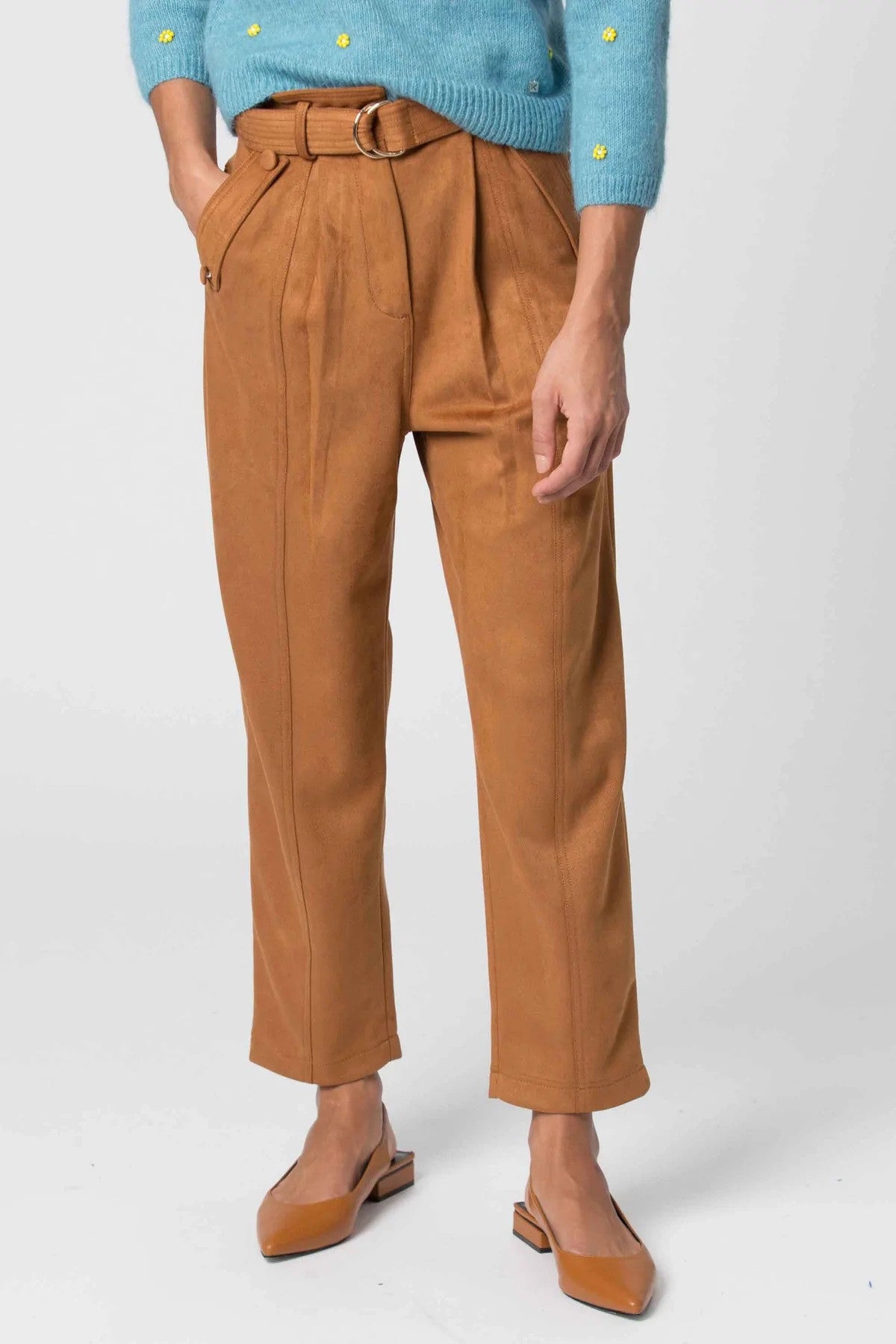 CALÇA DE CAMURÇA SINTÉTICA KOCCA