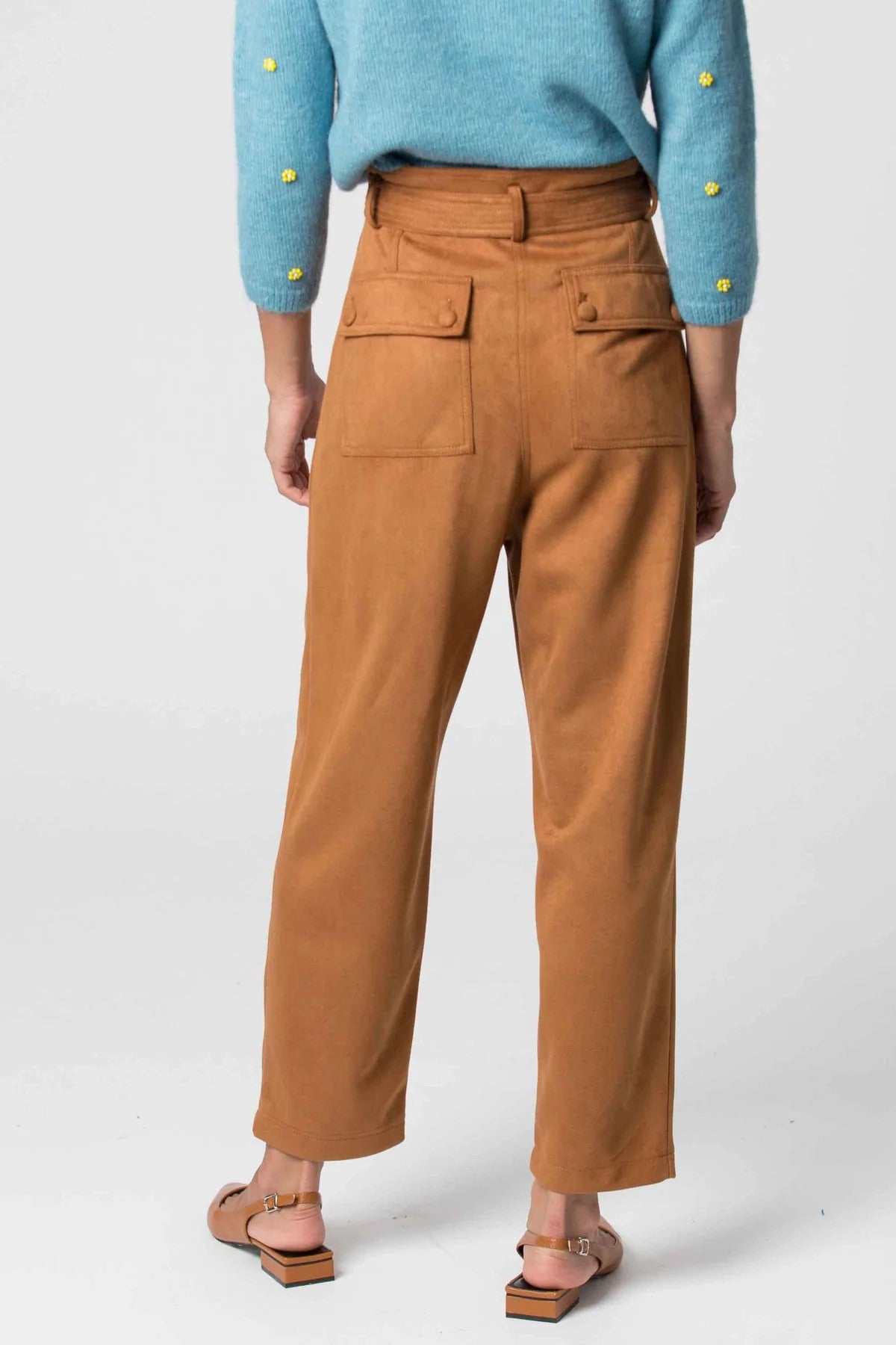 CALÇA DE CAMURÇA SINTÉTICA KOCCA