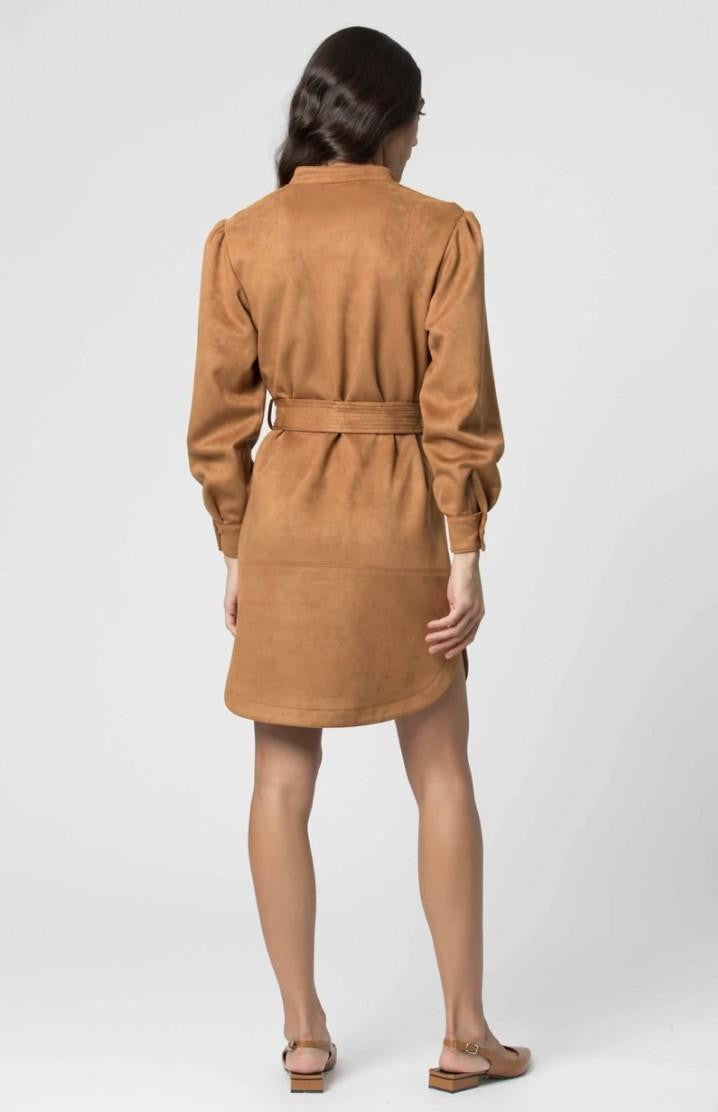 VESTIDO JUSTO COM DECOTE EM V KOCCA