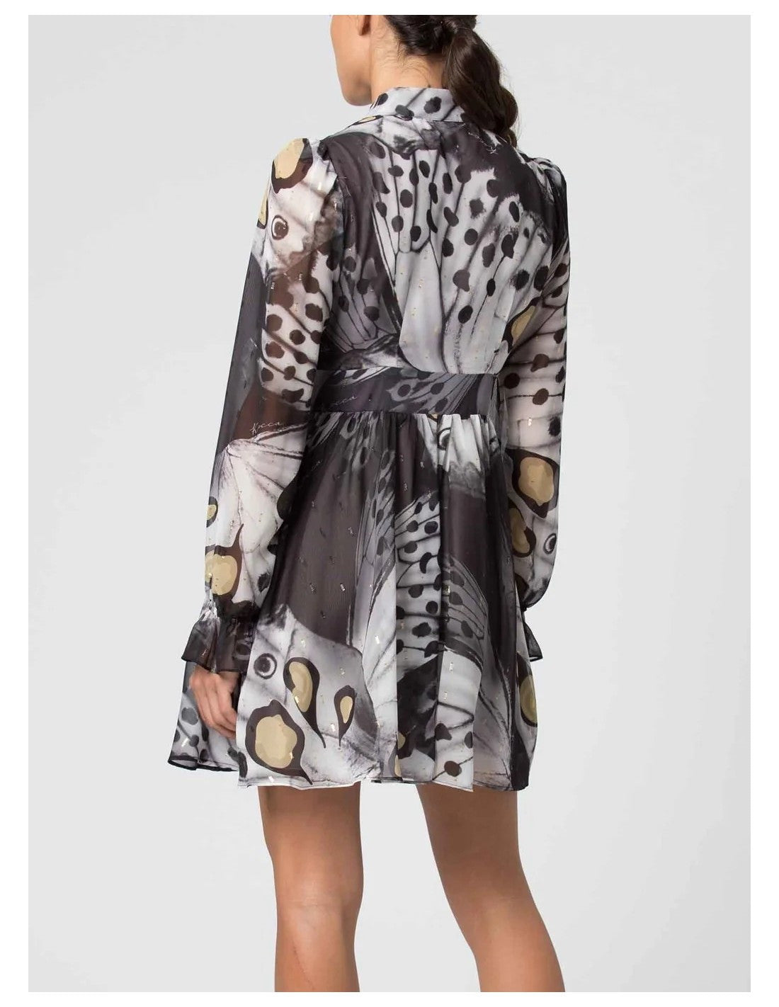 VESTIDO ESTAMPA ABSTRATA KOCCA