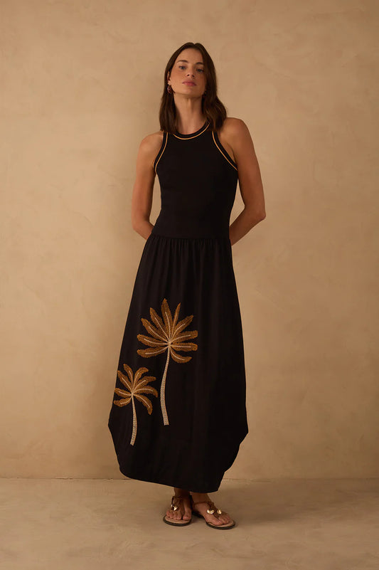 VESTIDO MIDI PALMEIRA DRESS TO