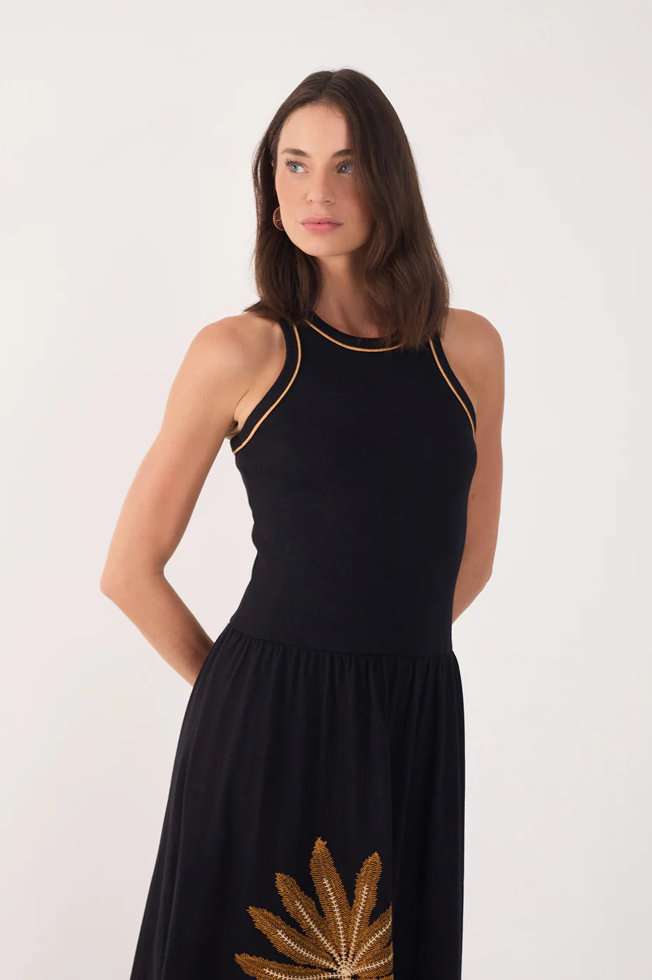 VESTIDO MIDI PALMEIRA DRESS TO