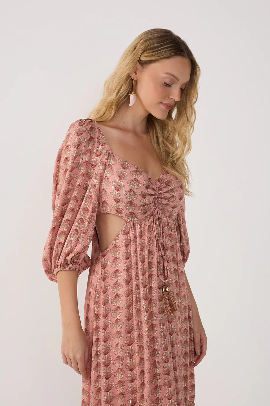 MAXI VESTIDO CROPPED ESTAMPADO DRESS TO