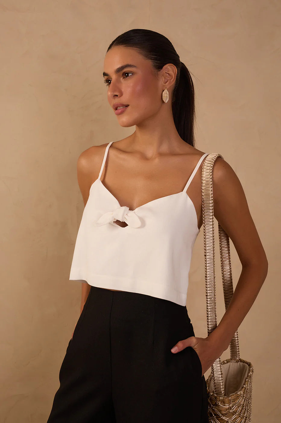 TOP ALÇAS LAÇADA DRESS TO