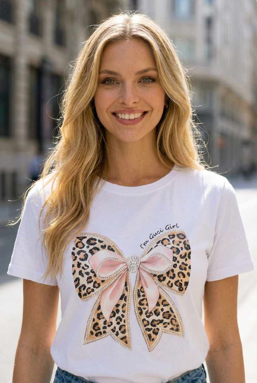 T-SHIRT LAÇO GUSI