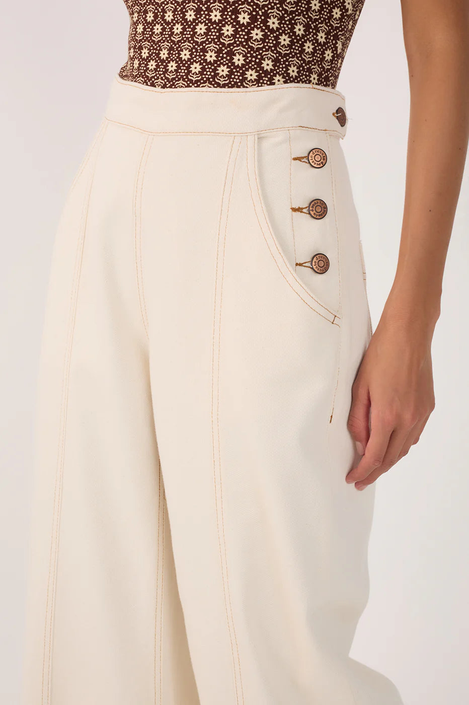 CALÇAS CINTURA AMPLA DRESS TO