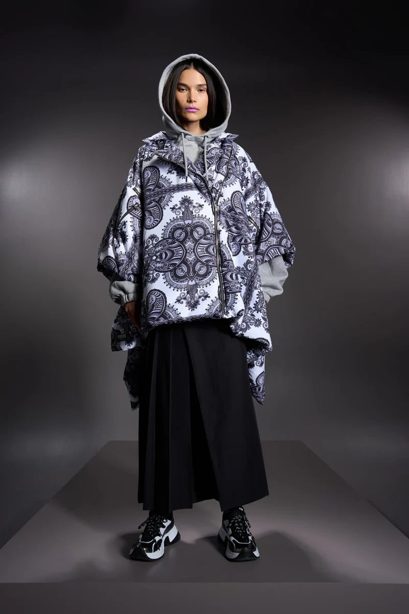 PONCHO ESTAMPADO VDR