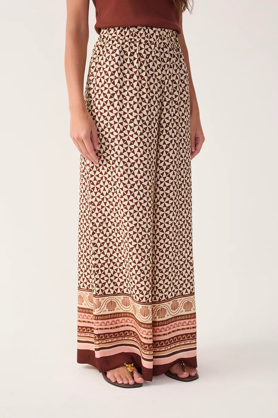 CALÇAS ESTAMPADAS DRESS TO