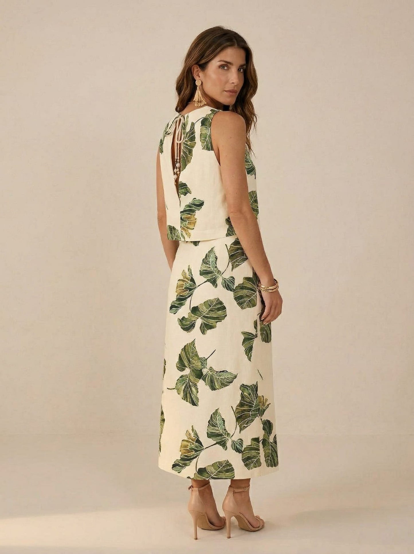 TOP FOLHAS DRESS TO