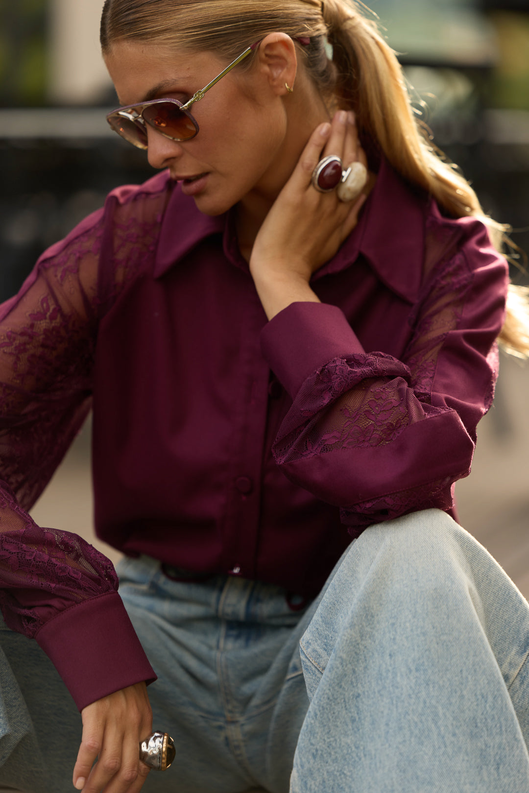 BLUSA CHELSEA LEDA SWALLOW