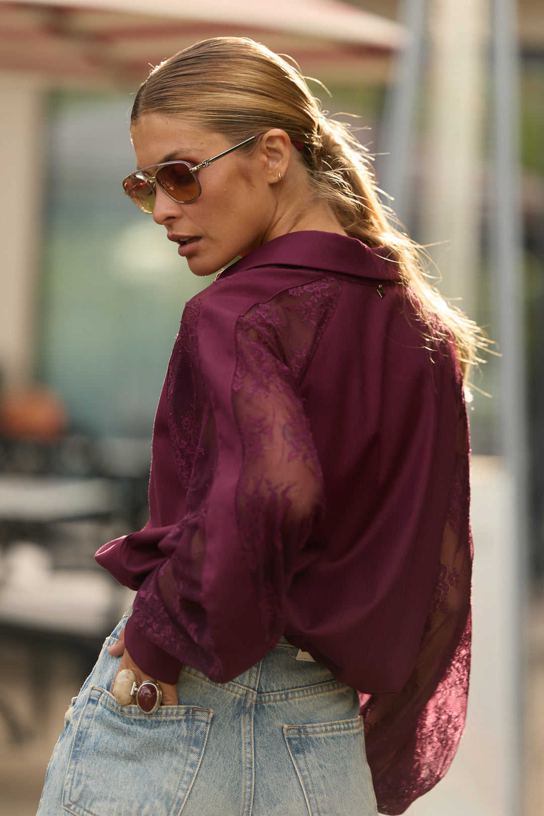 BLUSA CHELSEA LEDA SWALLOW