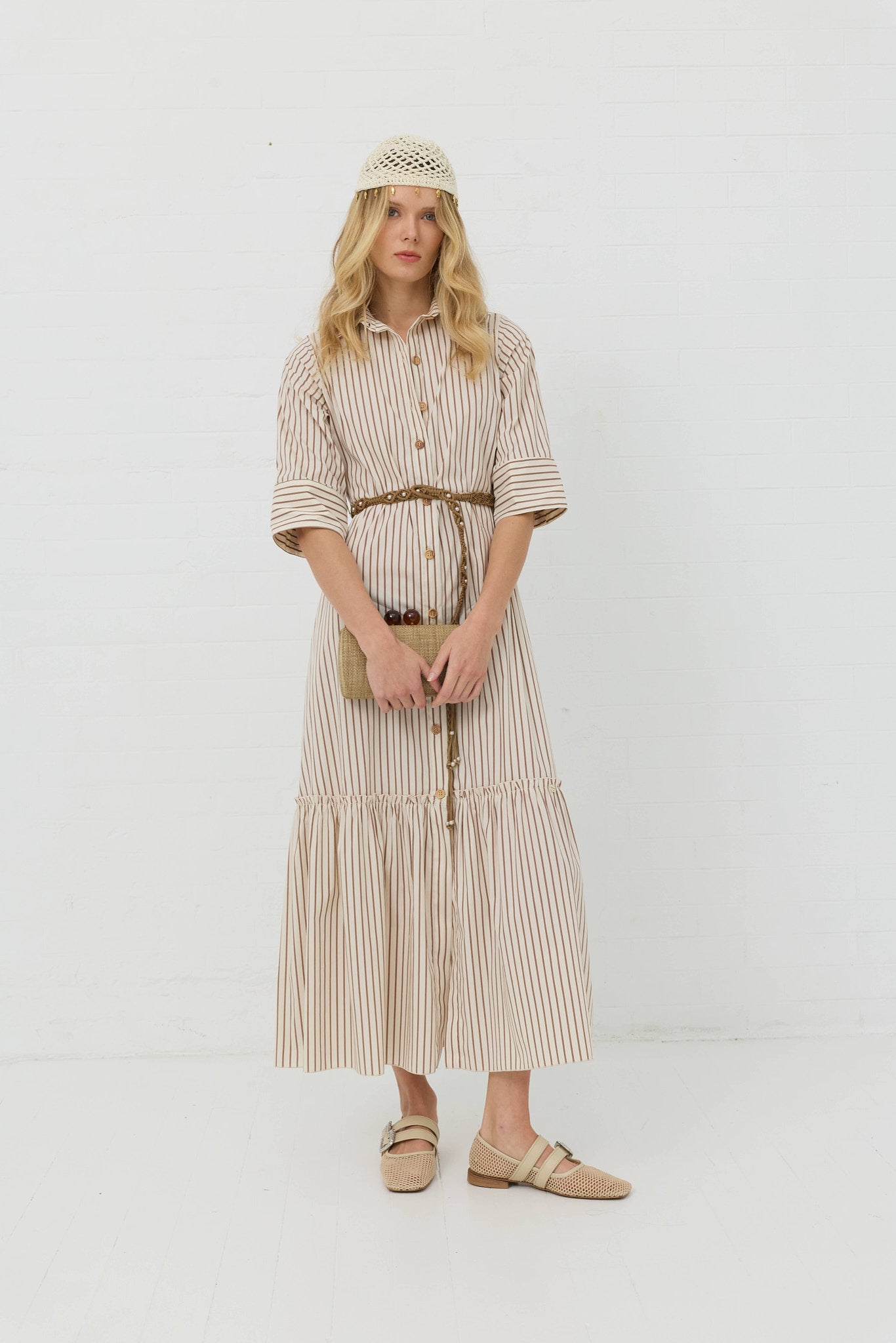 VESTIDO RISCAS SWALLOW