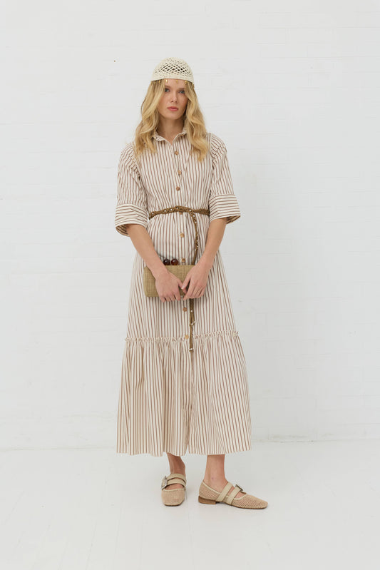 VESTIDO RISCAS SWALLOW