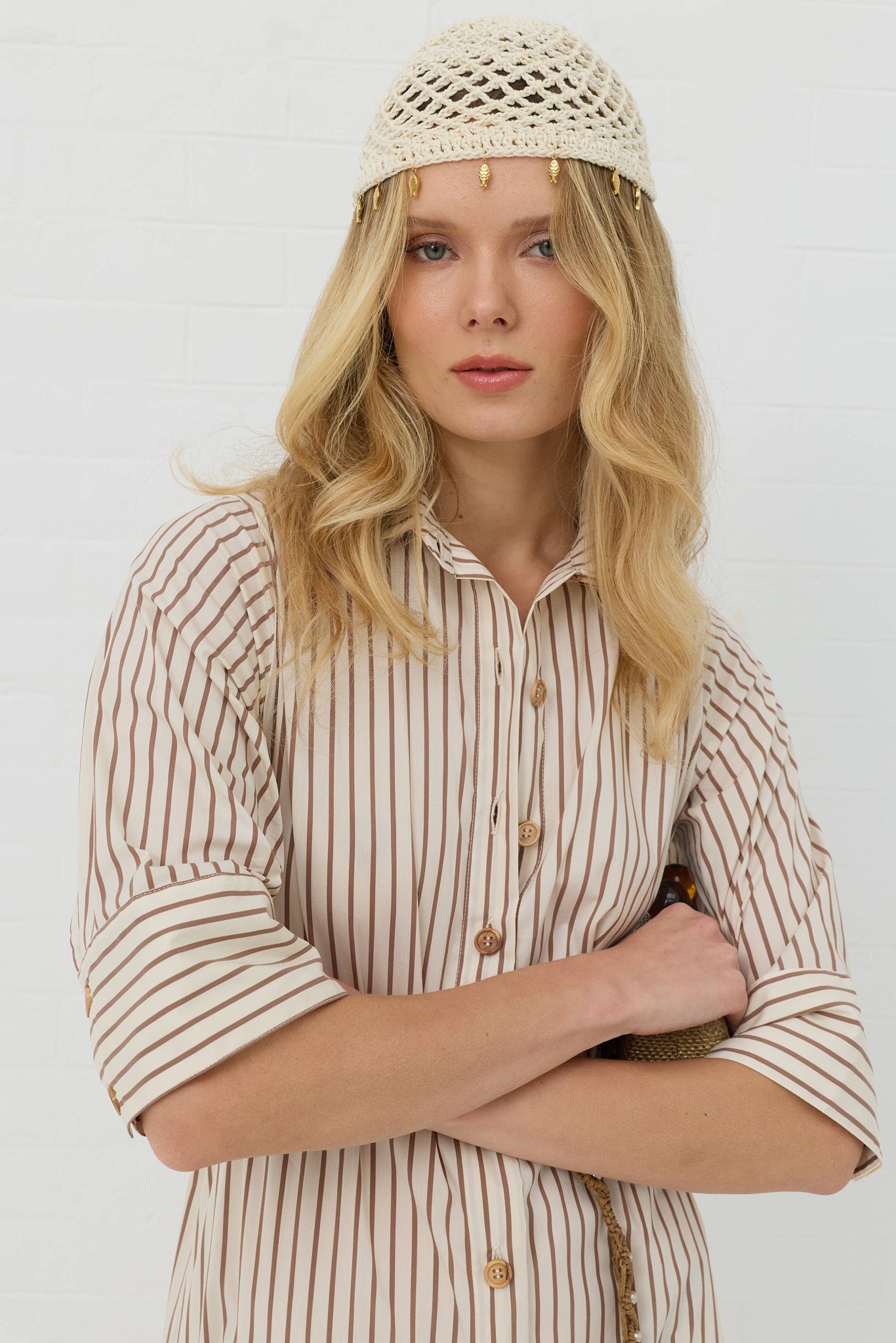 VESTIDO RISCAS SWALLOW