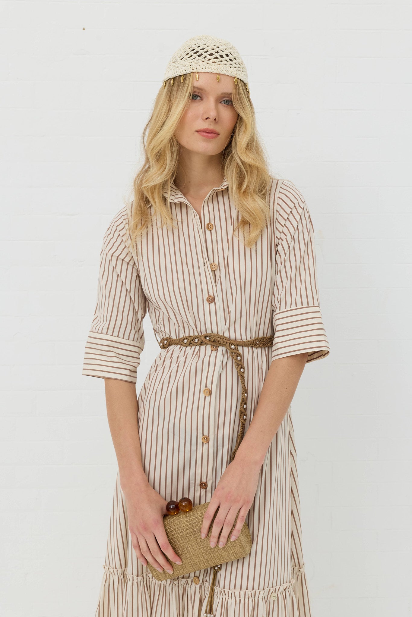 VESTIDO RISCAS SWALLOW