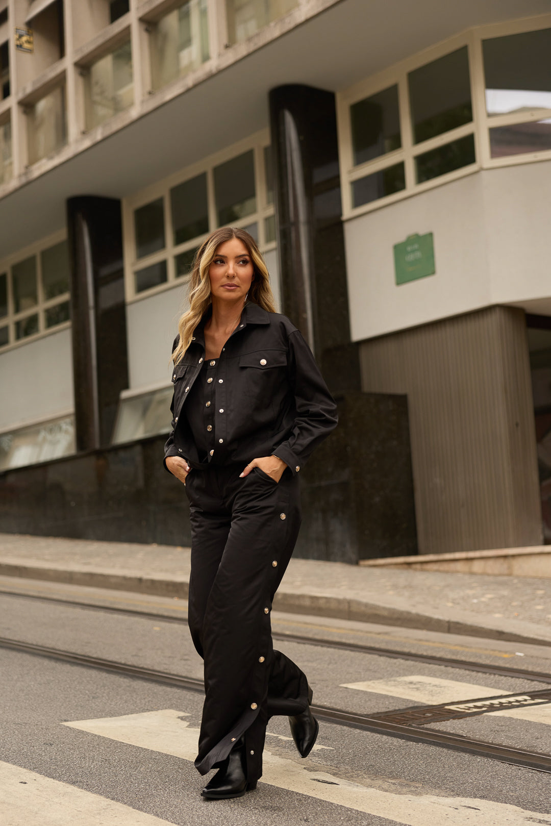 CASACO COM EFEITO TOP SWALLOW