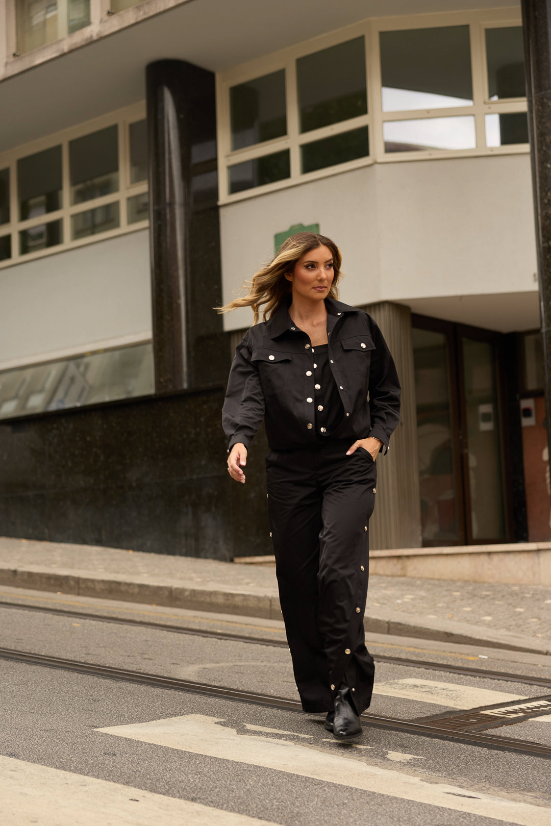 CASACO COM EFEITO TOP SWALLOW