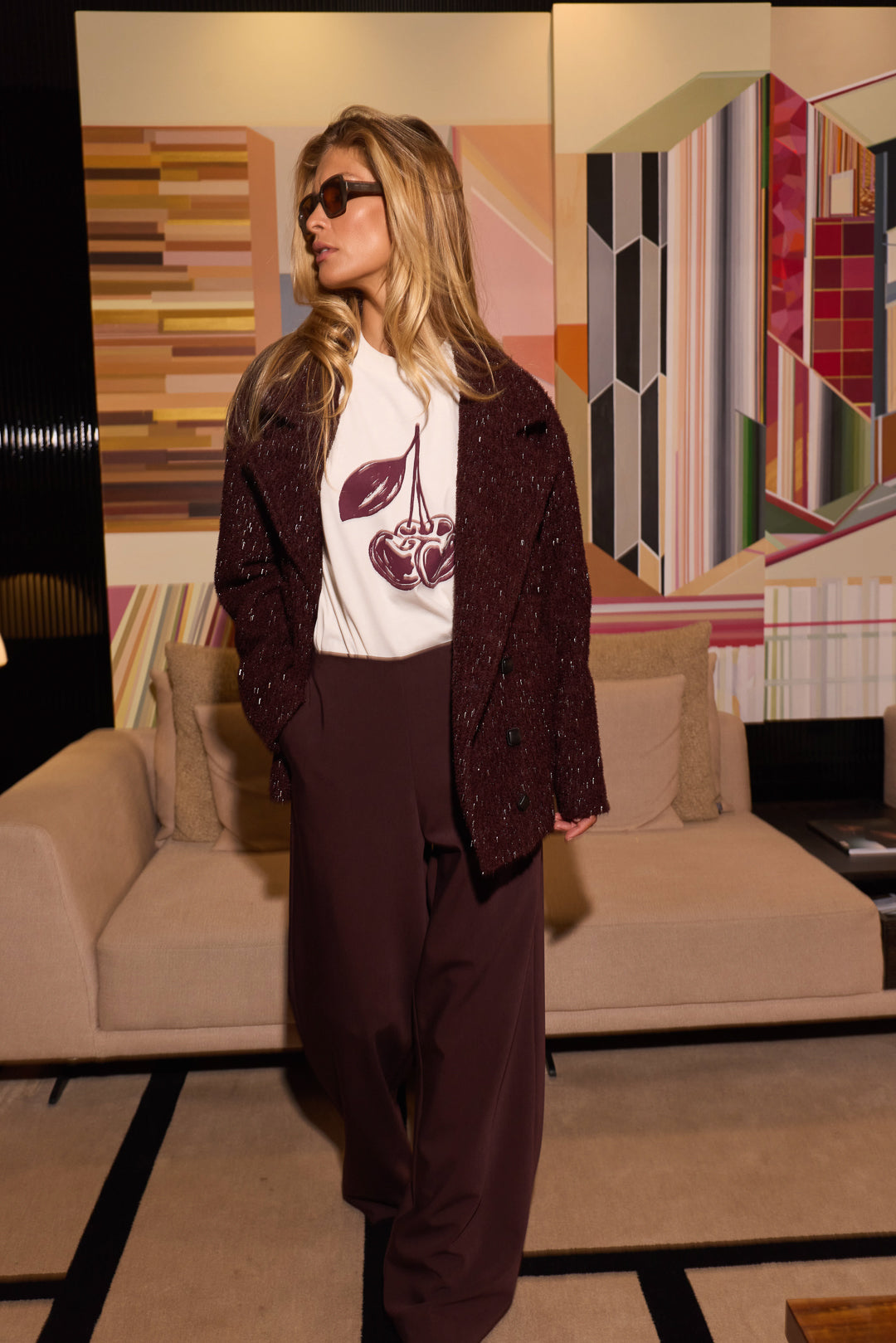 CALÇAS CINTURA SUBIDA SWALLOW