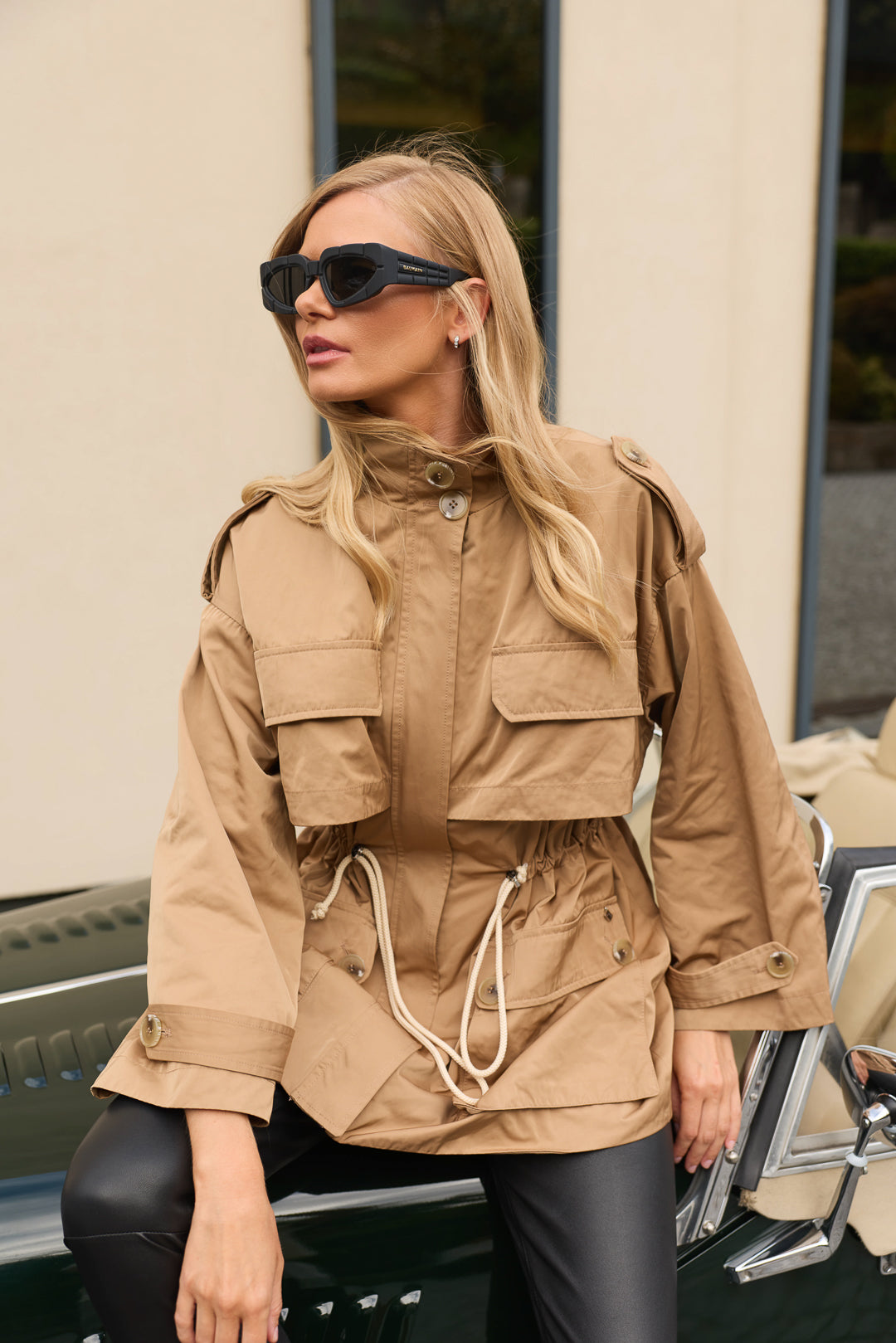 PARKA MAXI BOLSOS SWALLOW